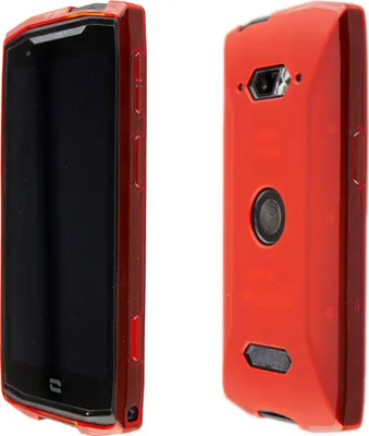 Image de Étui TPU pour Crosscall Core-M5 rouge