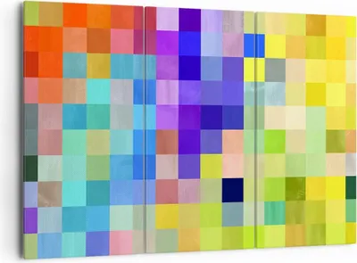 Produktbild von Bild auf Leinwand - Leinwandbild - Abstraktion modern - 165x110cm - Wand Bild - Wanddeko - Leinwanddruck - Bilder - Kunstdruck - Wanddekoration - Leinwand bilder - Wandkunst - CE165x110-4009