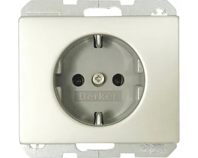 Produktbild von Hager 47157004, Typ F, Edelstahl, Kunststoff, Thermoplast, 250 V, 16 A, 50 - 60