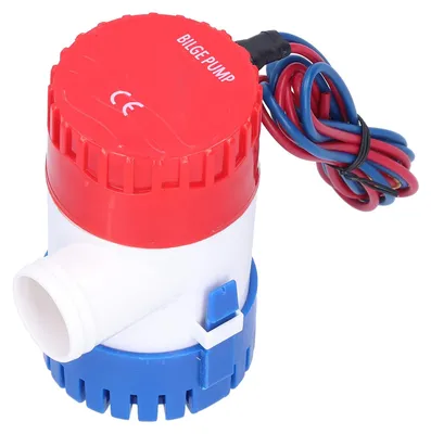 Productafbeelding van 12V/24V 350/500/750/1100GPH Lenspomp, Geluidsarm en Duurzaam