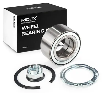 Produktbild von RIDEX Radlagersatz Vorne Hinten für RENAULT Clio III Schrägheck (BR0/1, CR0/1) 654W0143