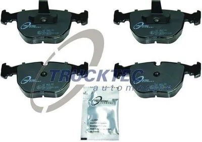 Produktbild von TRUCKTEC AUTOMOTIVE Bremsbeläge Satz Vorne Bremsklötze für BMW 5 Limousine (E39) 08.34.100