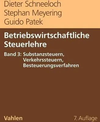 Produktbild von Betriebswirtschaftliche Steuerlehre