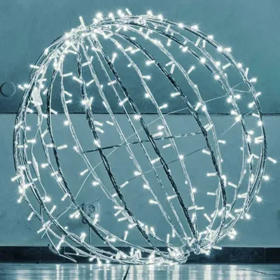 Produktbild von DECOLED LED-Leuchtkugel, eisweiß, Ø 100 cm