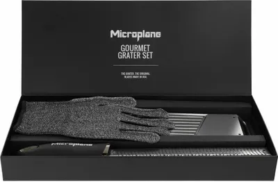 Image de Microplane Gourmet Set de râpes & Gant Limited