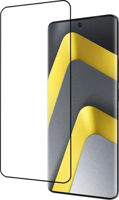 Produktbild von Schutzfolie Xiaomi Poco M8 5G - Panzerglas - Cazy - Schwarz