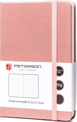 Zdjęcie produktu dla Peterson Notes Fuxive różowy Jeden rozmiar