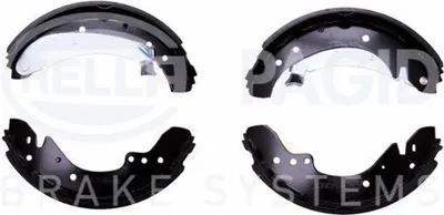 Produktbild von HELLA Bremsbackensatz Trommelbremse Hinten für FIAT DUCATO Pritsche/Fahrgestell (230) 254mm 8DB 355 001-591