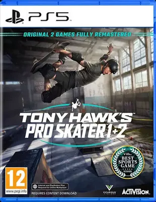 Produktbild von Activision Blizzard Tony Hawk's Pro Skater 1+2, PlayStation 5, T (Jugendliche)
