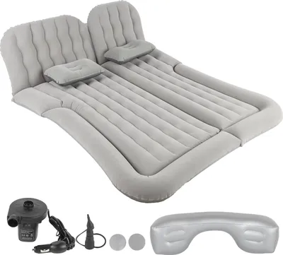 Produktbild von Luftmatratze 12V Inflatorpumpe Elektrische Elektrik mit Flockenoberflächenreise für SUV MPV RVGRAY