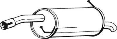 Produktbild von Bosal Endschalldämpfer 154-409