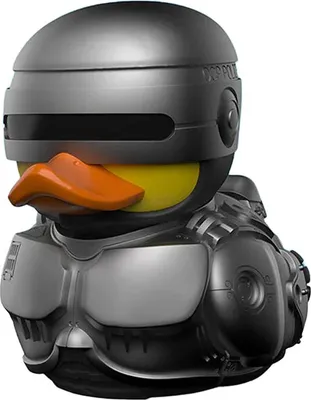 Produktbild von Robocop - "TUBBZ" Mini-Gummiente, Alex CD1123 (Einheitsgröße) (Silber)