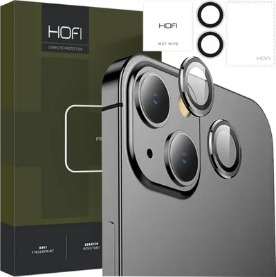 Immagine prodotto di Kaamera kaitseklaas Hofi iPhone 13/13 Mini Camring Pro+, must