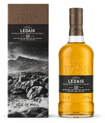 Produktbild von Ledaig 10 Jahre, Single Malt Scotch Whisky, 40% Vol. 0,7 l