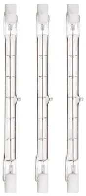 Produktbild von VITO R7s Halogen Stablampe 200W 2800lm 2800K Warmweiß 240V 118mm Dimmbar 3 Stück