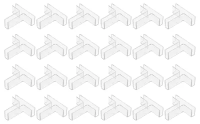Image de Lot de 24 connecteurs en plastique pour aquariums