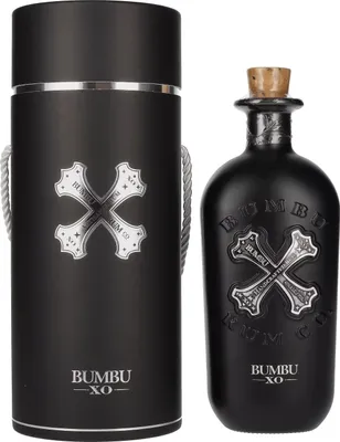 Produktbild von Bumbu XO Handcrafted Rum Gift Set Limited Edition 40% Vol. 0,7l in Geschenkbox