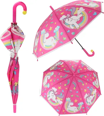 Produktbild von Regenschirm mit Einhorn 80cm