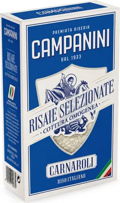 Produktbild von RISO CARNAROLI | Risotto Reis | RISERA CAMPANINI | 500g | aus Italien
