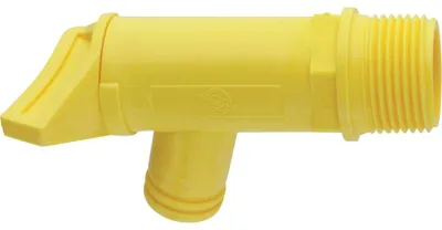 Image de Robinet pour fût en plastique blanc - 2-00001-0001
