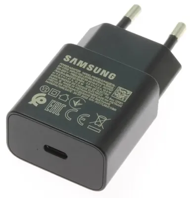 Image de Samsung, Chargeur secteur universel pour smartphone USB-C 15W charge rapide 2A, noir