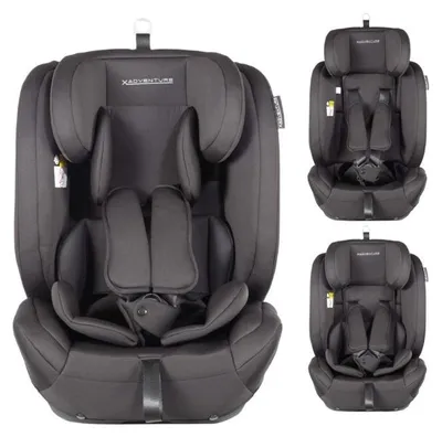 Image de Siège auto X Adventure Premium, norme i-Size, groupe 1/2/3, couleur noire – siège auto évolutif de 9 à 36 kg, pour les enfants de 9 mois à 12 ans, conforme à la norme ECE R129, fixation par ceinture de sécurité