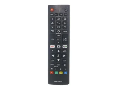 Obrázek produktu pro Azurano – dálkový ovladač pro LG AKB75095307, AGF76631064 pro LED Smart TV značky LG – přímá tlačítka pro Netflix a Amazon Video