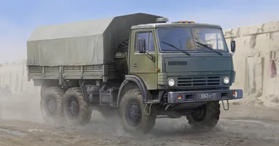 Produktbild von Trumpeter Russian KAMAZ 4310 Truck 1:35