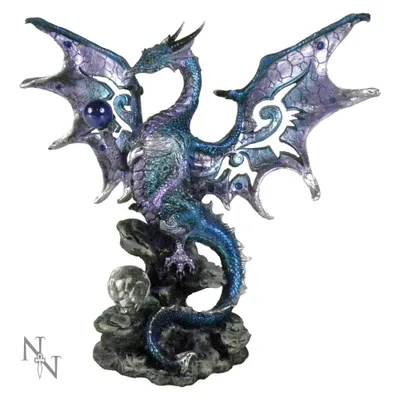 Produktbild von Nemesis Now Statue  Blue Dragon Protector multicolor Standard