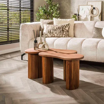 Produktbild von AnLi Style Couchtisch Fuse, 2er-Set