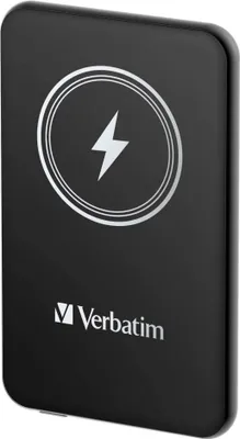 Immagine prodotto di Verbatim Charge ´n´ Go Magnetic Wireless Power Bank 5000 BK