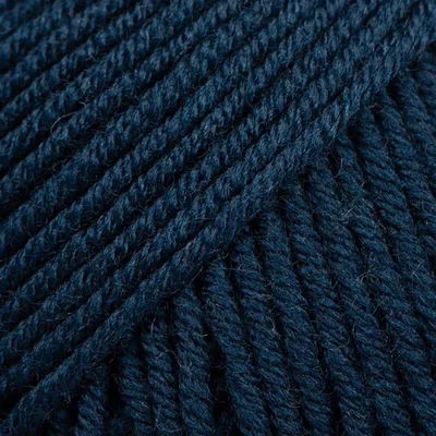 Obrázek produktu pro DROPS Merino Extra Fine, superwashová příze, 100 % merino, tmavě modrá, 50 g/105 m