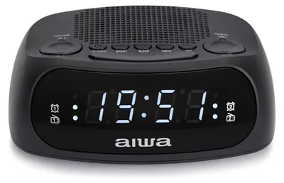 Wekkerradio Doppelalarm AM/FM PLL LED-Display 1,6 cm
