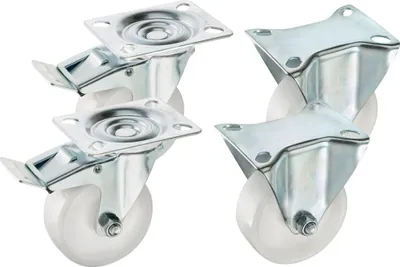 Produktbild von PARKSIDE® Lenkrollen / Möbelrollen / Transportrollen (Transportrollen-Set 4-teilig)