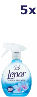 Produktbild von 5x Lenor Faltenentferner 500 ml „Frühlingserwachen“ Waschparfüm