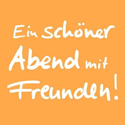 Produktbild von Braun & Company Servietten orange 33 x 33 cm - 20er Pack