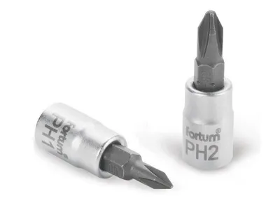 Produktbild von Fortum Innensechskant (4701813) PH-Schraubendreher Innensechskant, 1/4", PH 3, L 37mm, CrV/S2
