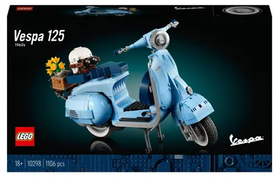 Produktbild von LEGO 10298 Icons Vespa 125 Modellbausatz, Vintage Roller aus Italien