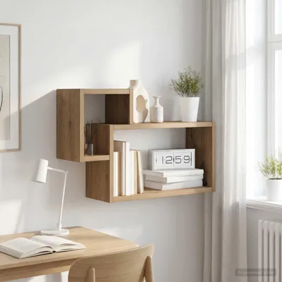 Produktbild von Maison Exclusive - Wandregal Artisan-Eiche 55 x 15 x 35 cm