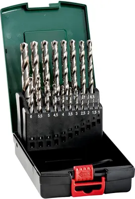 Produktbild von Metabo HSS-G-Kunststoffkassette SP, 19-tlg.