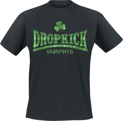 Produktbild von Dropkick Murphys T-Shirt Herren Fighter Plaid schwarz L