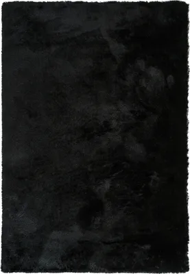 Productafbeelding van Interiyou hoogpolig vloerkleed Whistler, zwart, 160x230 cm