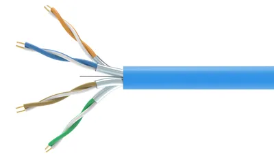 Obrázek produktu pro Equip 404544, 305 m, Cat6a, U/FTP (STP), Modrá
