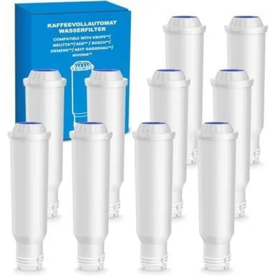 Productafbeelding van Waterfilters voor koffiemachines, vervanging voor Melitta, Krups F088, Nivona, Jura, 10 stuks