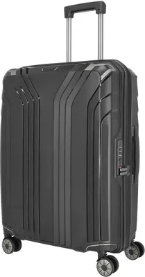 Produktbild von Travelite Elvaa Reisekoffer M Trolley Koffer 66cm 4 Rad / Rollen TSA bruchfest Dehnfalte