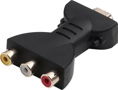 Obrázek produktu pro Adaptér HDMI na AV, převodník HDMI na RGB pro komponenty RCA, adaptér pro synchronizaci zvuku a videa 1080p