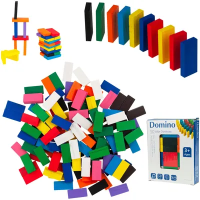 Imagen del producto de Tg67014 Juego De Dominó De Madera, Gran Puzzle, 120 Piezas.