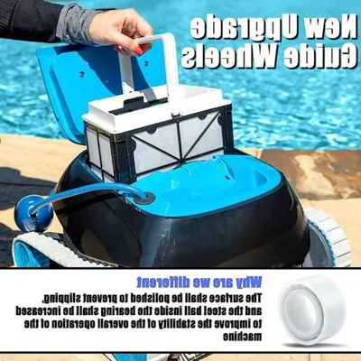 4 Stück Ersatzräder für Poolreiniger, kompatibel