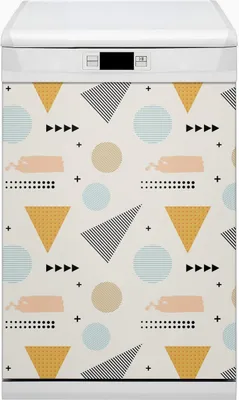 Produktbild von Küche Dekorative Magnete  Magnet Folie für Geschirrspüler 45x80 cm   - Colourphul -Form