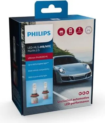 Produktbild von Philips Ultinon LED LUM11362U92X2/10, 21 W, 12/24 V, H11, LED, 5800 K, 2 Stück(e)
